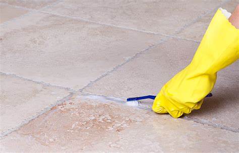 cleaning tile & grout properly